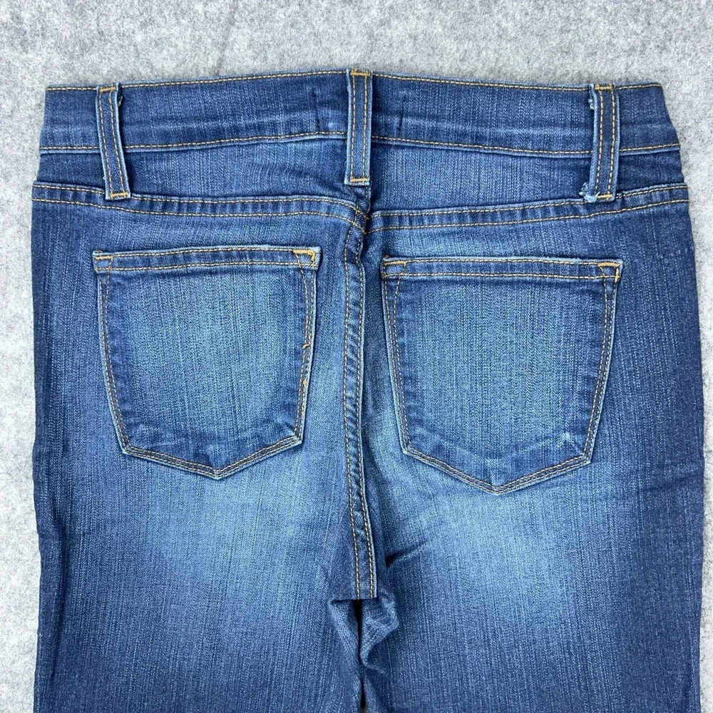Judy Blue Jeans Womens 5‎ 27 Blue Skinny Dark Wash Stretch Faded Denim Pants USA